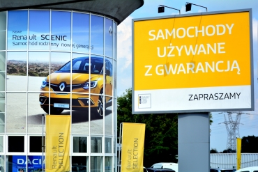 Reklama wielkoformatowa oraz rozwiązania sklepowe